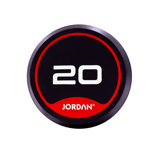 JORDAN | 2kg-20kg Rubber Dumbbell Set (10 pairs)